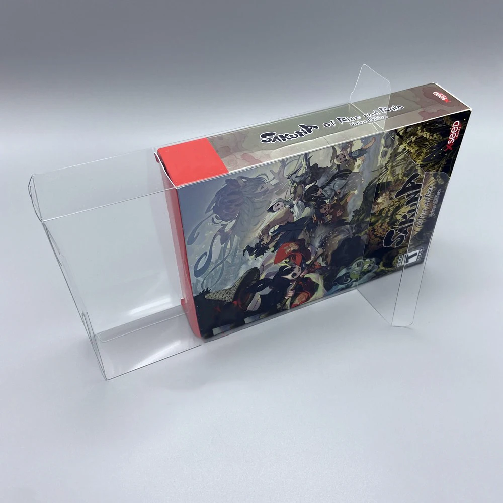 1 Scatola Di Protezione Per Thesakuna: Of Rice And Roose Us Special Edition Nintendo Switch Clear Display Case Collect Box