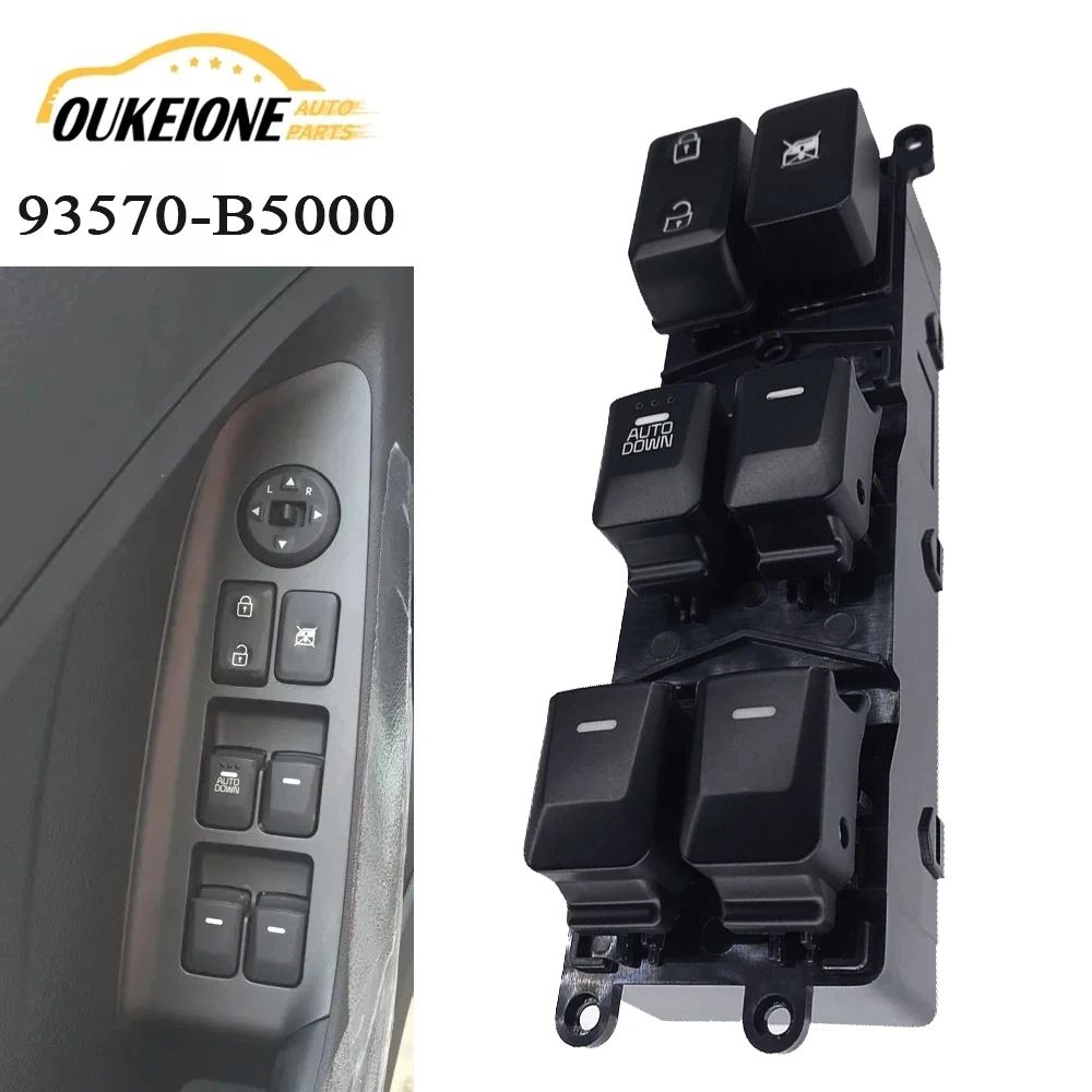 Per Kia Forte 2014 2015 2016 2017 2018 Accessori Interruttore Di Controllo Alzacristalli Power Master Pulsante Regolatore Alzacristallo