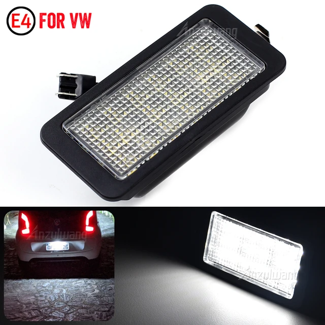 LED License Plate Lights for VW up!/e-up! 12-17 Skoda Citigo/E-Citigo 12-21 Seat  Mii/e-Mii 12-21 Canbus Error Free Rear Tag Lamp - AliExpress