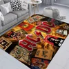 Rock Singer A-AC D-DC Band Room Mats Retro Multiple Choice Living Room Kitchen Rug Non-Slip Welcome Rug 6