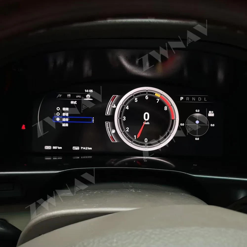 Grupo Digital para Toyota LC100 LX470 2002-2007 Panel de instrumentos LCD tablero velocímetro automático medidor de repuesto 4