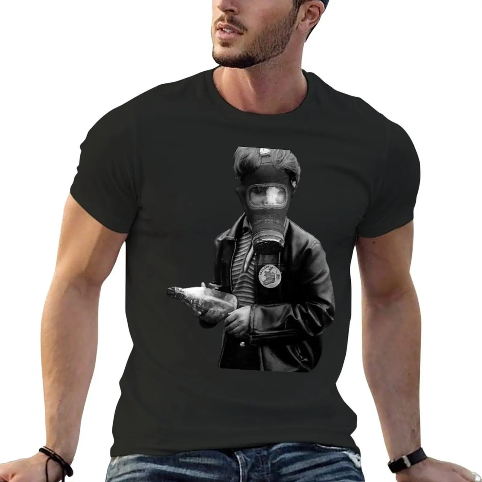 

Derry - Mural - Bogside- The Boy In The Mask - Paddy Coyle Ireland T-Shirt plus size clothes anime stuff t shirt for men