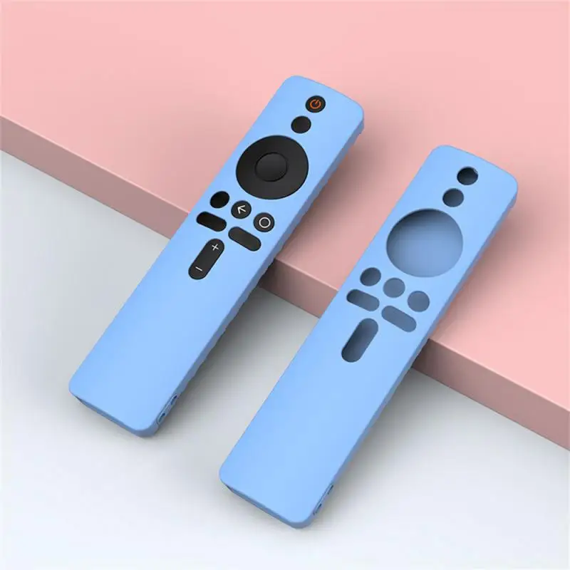 For Mi Box S/4X Mi TV Stick Remote Cover Silicone Tv Box Controller Case Silicone Shockproof Protective Skin-Friendly silicone remote case silicone remote cover silicone remote sleeve remote controller cover silicone case protector silicone tv box sleeve