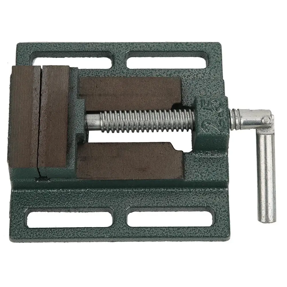2.5in High Accuracy Drill Press Vise Milling Drilling Clamp Tool Workshop Accessories 4