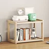 2/3 Layer Desktop Magazines Books Storage Storage Shelves Book Display Shelf StandHolder Desk Organizer Bookshelf Bookend 2