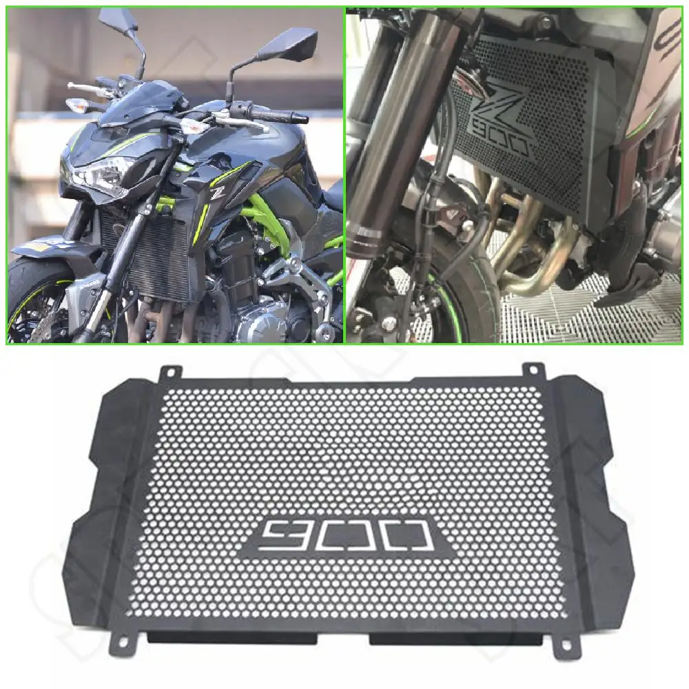 

Fits for Kawasaki Z900 ABS ZR900 2019 2020 2021 2022 2023 Motorcycle Engine Radiator Guard Front Cooler Grille Protector Cover