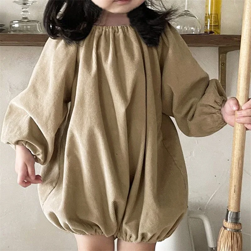 Newborn Baby Romper Jumpsuits Winter Thick Crewneck Letter Embroidery Sweatshirts Romper Clothing Print Sweatshirt White