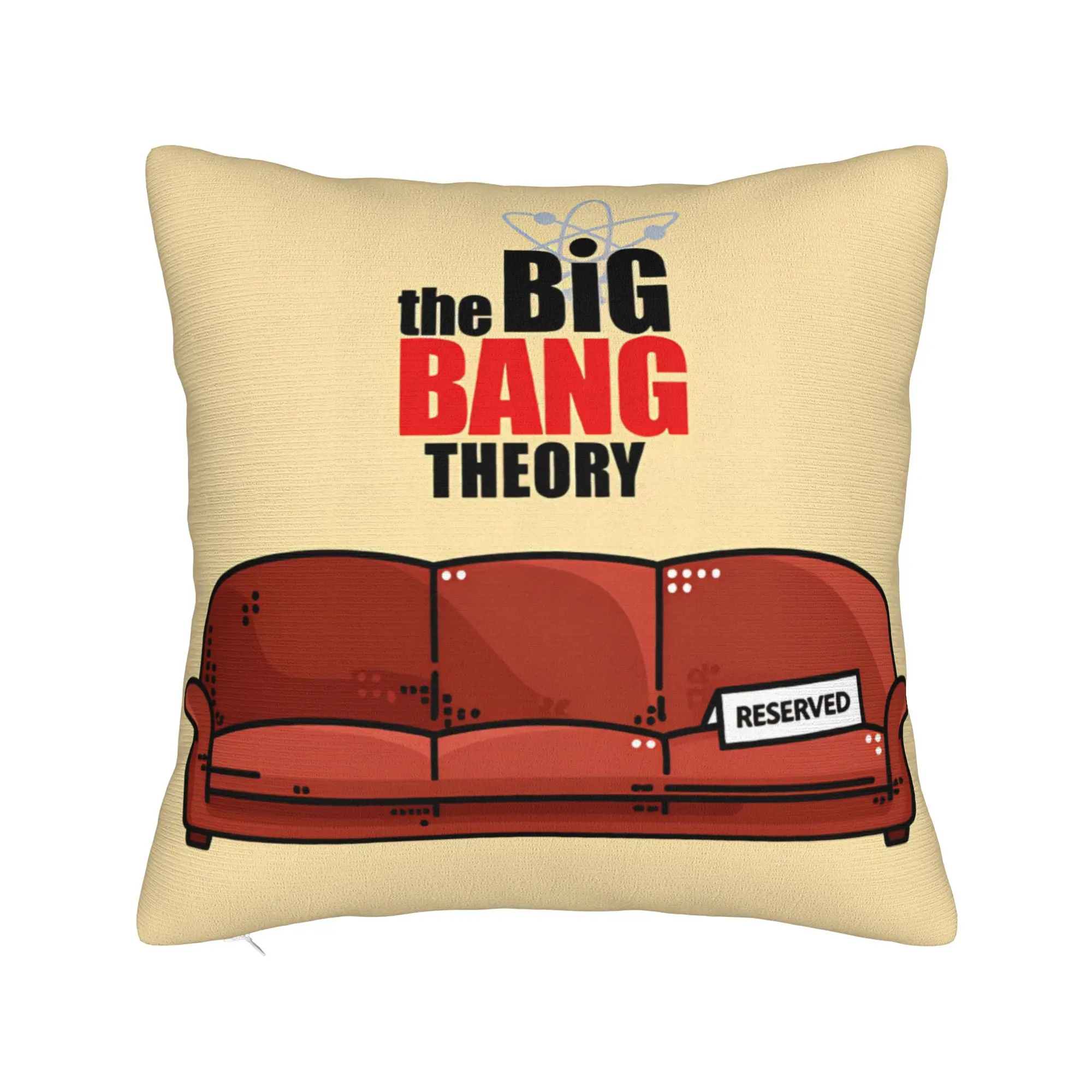 Funny TV Show-Inspired Pillowcase - Soft and Kawaii Decor for Couch, Sofa, or Bedroom