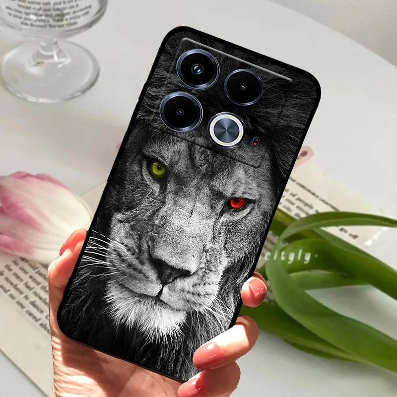 Animal Silicone Soft TPU Back Cover Protective Case
