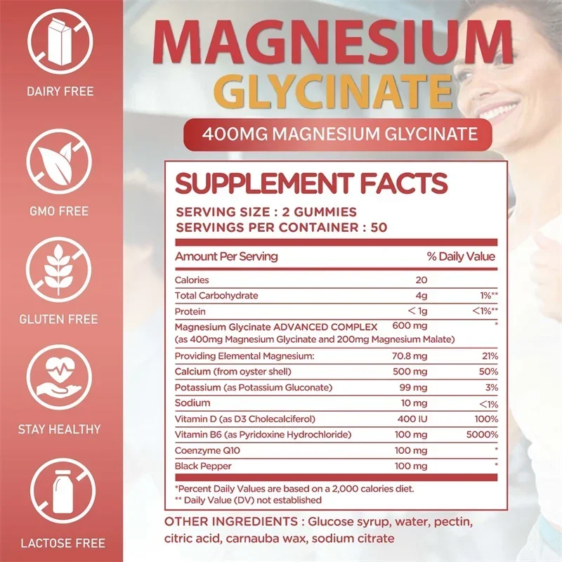 Magnesium Glycinate Gummies bottle - image 1