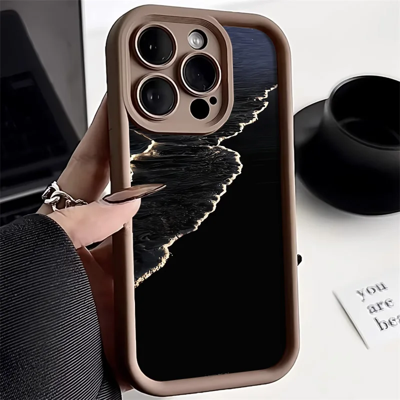 Soft Candy Liquid Silicone Phone Case - Durable & Stylish Design