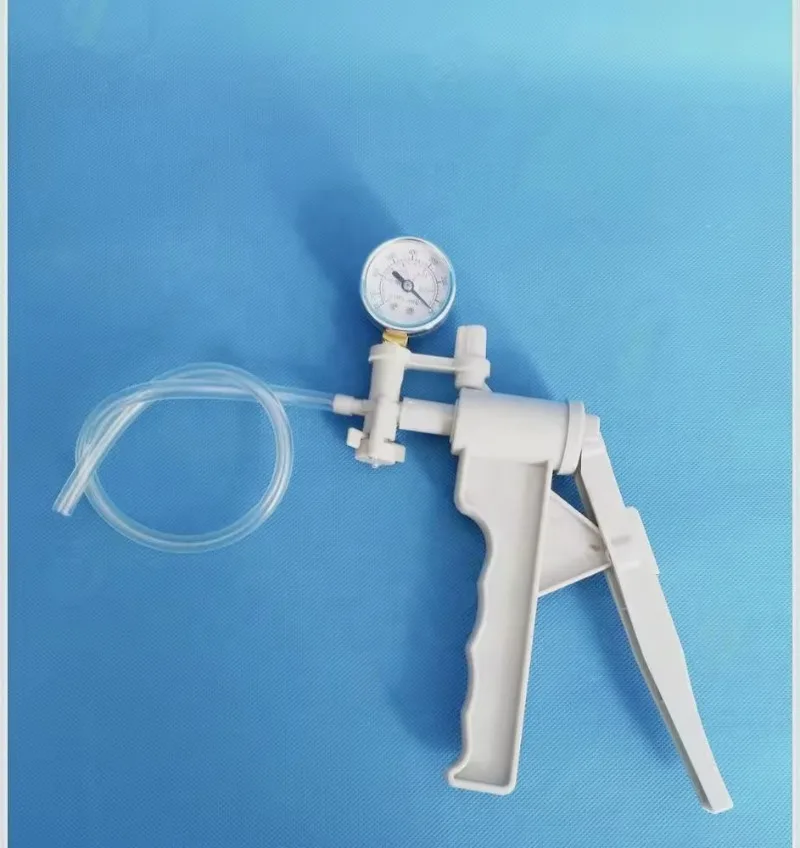 HgLab 핸드헬드 진공 펌프, 핸들 진공 압력 흡입 펌프, 최대 550mm