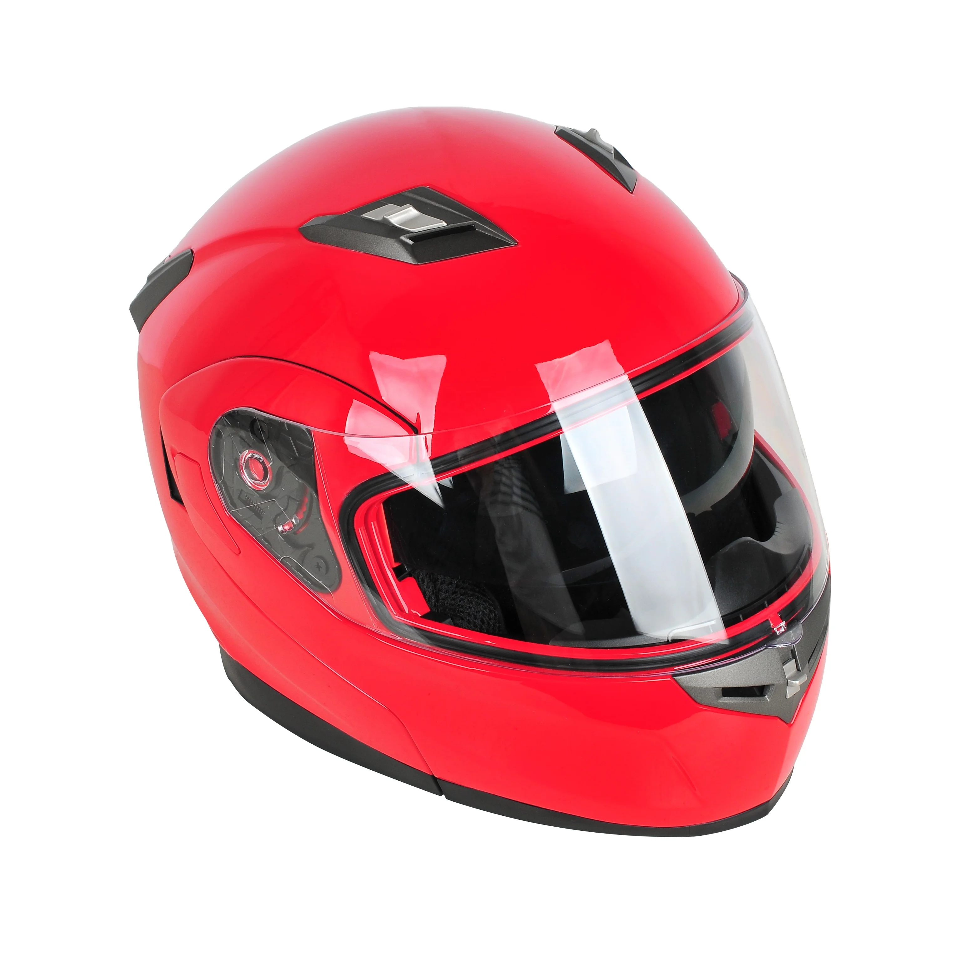 FreedConn-Casco de Moto DOT BM2-S, intercomunicador de cara completa con altavoz FM integrado, Micro Casco Para Moto, Bluetooth