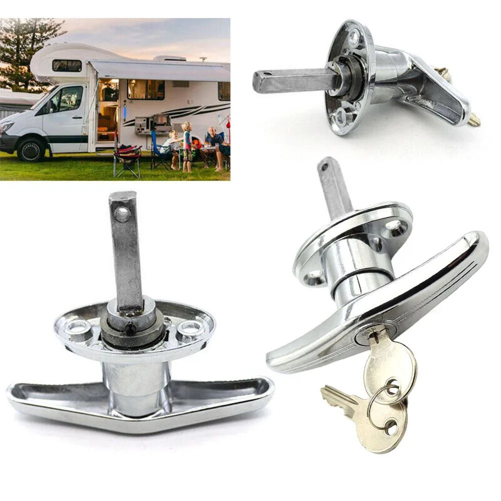 Garage Door Lock Keyed L Handle Garage Door Lock Locking Handle - Buy