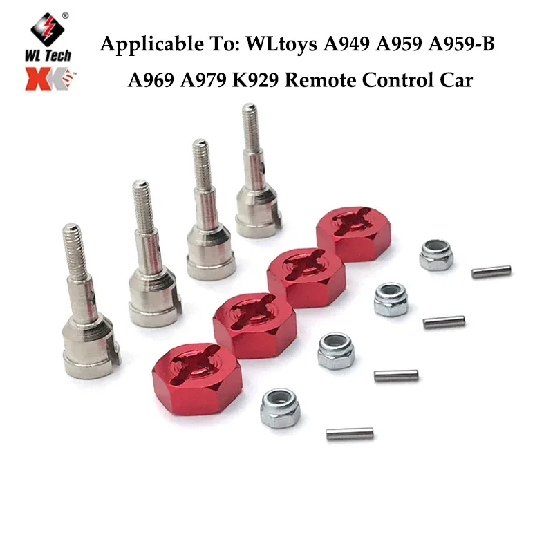 Wltoys A949 모터 A949-32, A949 A959 A969 A979 1/18 RC 자동차 예비 부품 업그레이드, 금속 기어 차동 A949-23 A949-24