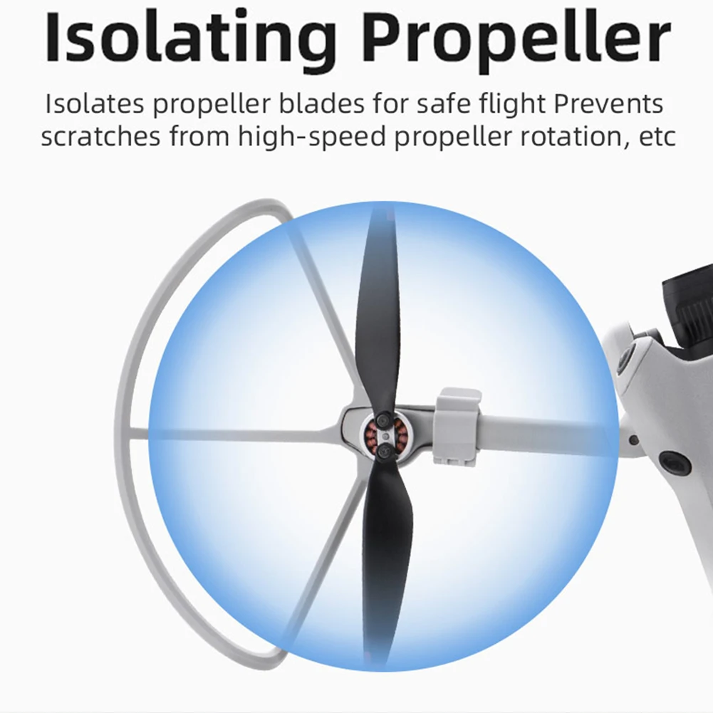 Propeller Guard Quick-Release Propeller Guard Ring Prop Blade Protectors Drone Accessories For DJI Mini 4 Pro Drones