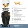 Black EX Series Host Series 3/4 Horsepower Improved Installation Garbage Disposal, 3