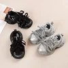 2024 Children Sneakers for Girls Autumn New Fashion Korean Style Soft Comfortable Casual Anti-slippery Sweet Bowtie Sports Shoes 2