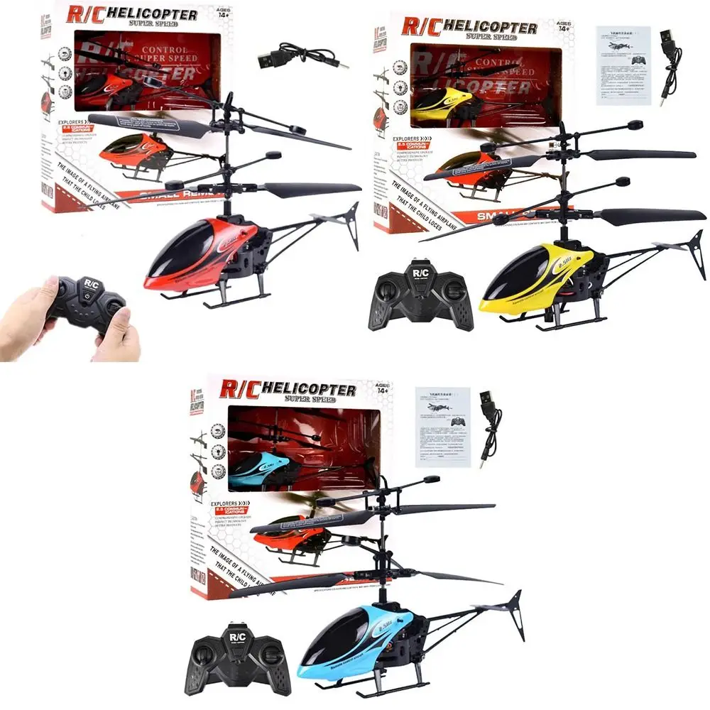 Hélicoptère RC Gestuel LED 2 Canaux - Jouet Volant Enfant
