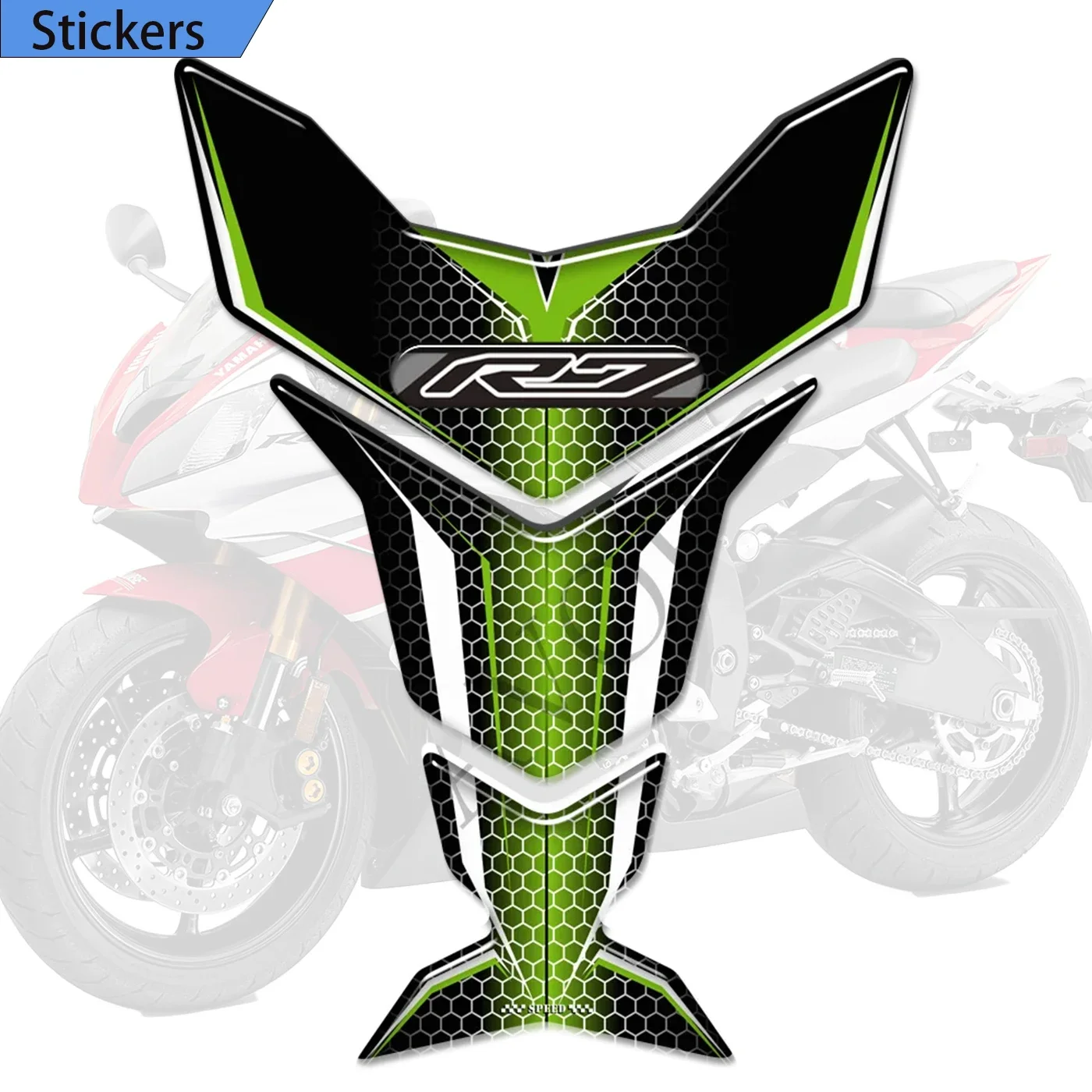 For YAMAHA YZF-R7 YZF R7 YZFR7 Tank Pad Protector Decals Gas Fuel Oil Kit Knee Fish Bone 2022