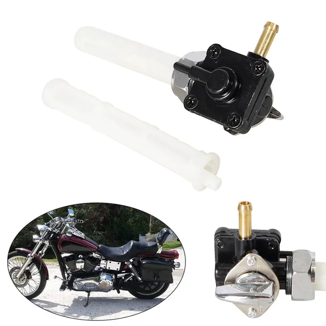 Motorcycle Fuel Valve Petcock Male Thread 1995 2001 For FLST FXST - Foto 2