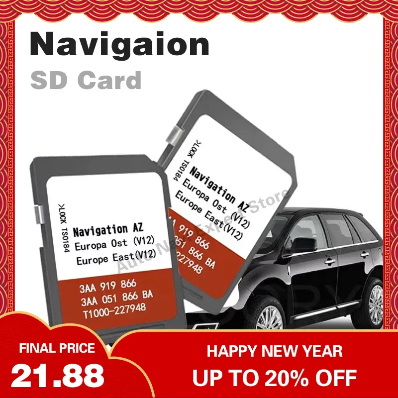 Ost Rns315 Navigazione Mappa Scheda Sd Versione Completa Per Vw Az V12 East Europe Navi Sat Nav