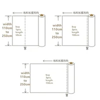 145x50cm Spring Summer Super Dense Cotton Poplin Fabric for Women's Dresses Children's Clothing Home Wear Sewing Project 4