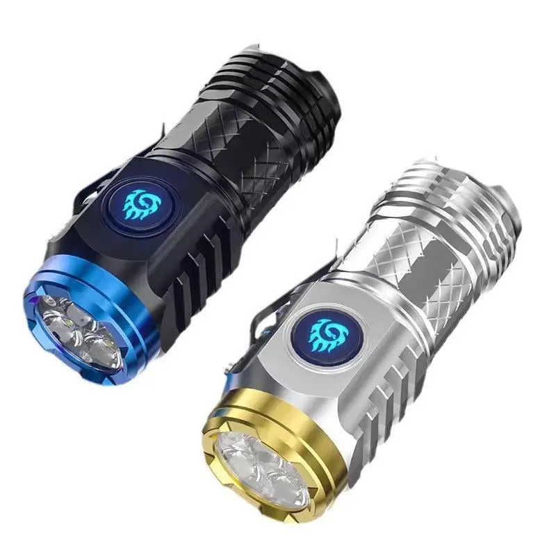 아이코코소형m 내장 배터리 XP-G Q5 LED 줌 포커스 미니 LED 손전등, 토치 랜턴, 조절 가능한 펜라이트 방수 손전등 ...