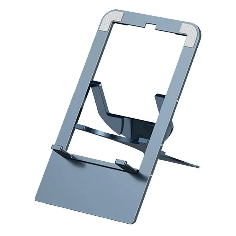 Universal Desktop Mobile Phone Holder Stand ForIPhone And ForXiaomi Adjustable Foldable Table Aluminum Alloy Cell Phone Desk