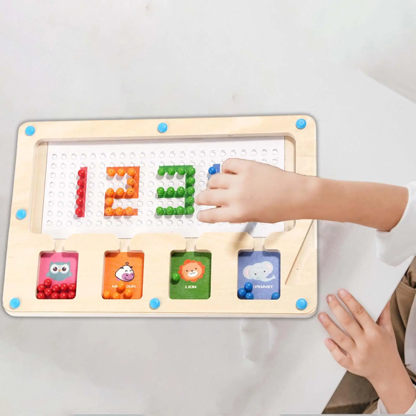 

Color and Number Maze Preschool Colorful Montessori Toys for Kids Boys Girls