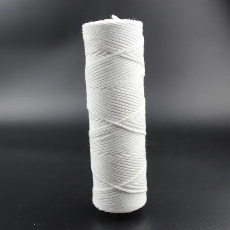 

21/50 Strands 150m Tightly Woven Candle Wicks Absorbent Cotton Smokeless Scented Wax Wicks DIY Candle Making Materials