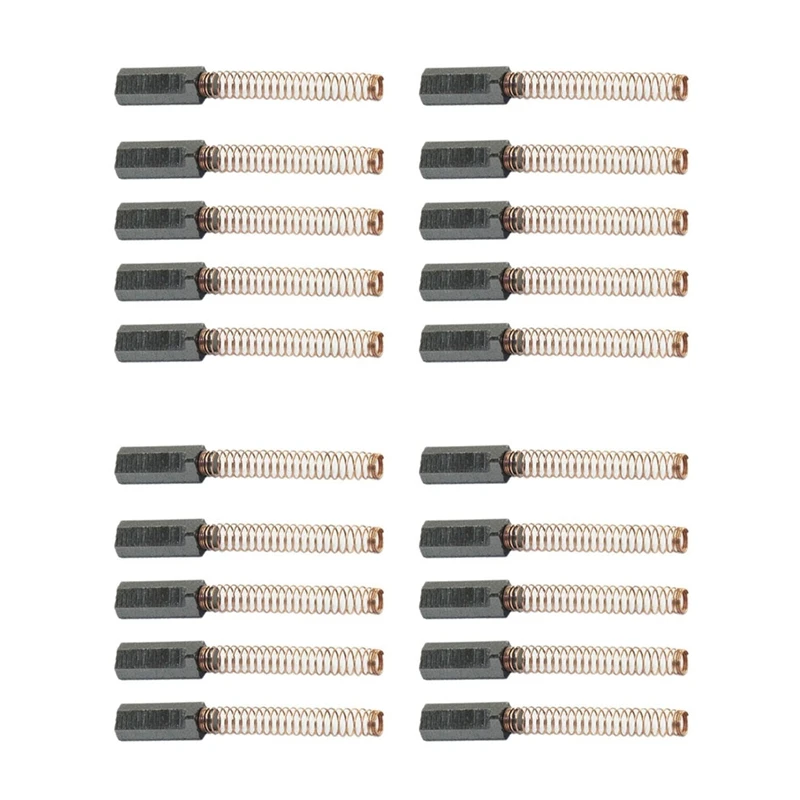 20Pcs แปรงคาร์บอนมอเตอร์อะไหล่เปลี่ยนแปรงสำหรับเครื่องผสม Kitchenaid W10380496 W10260958 4162648 1