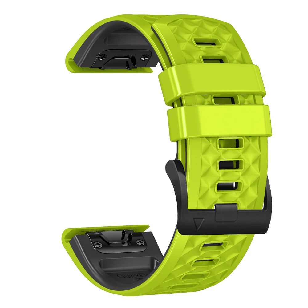 Versatile Silicone QuickFit Watchband, 22-26mm, Universal Fit