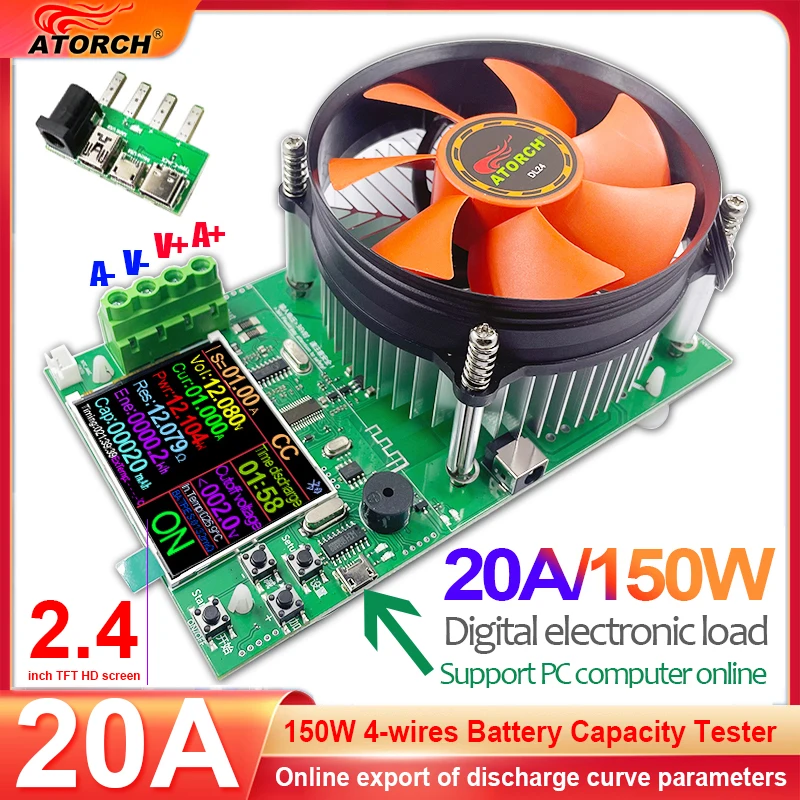 18650 Batterietester - Kapazität & Innenwiderstand Messgerät Mit LCD Display