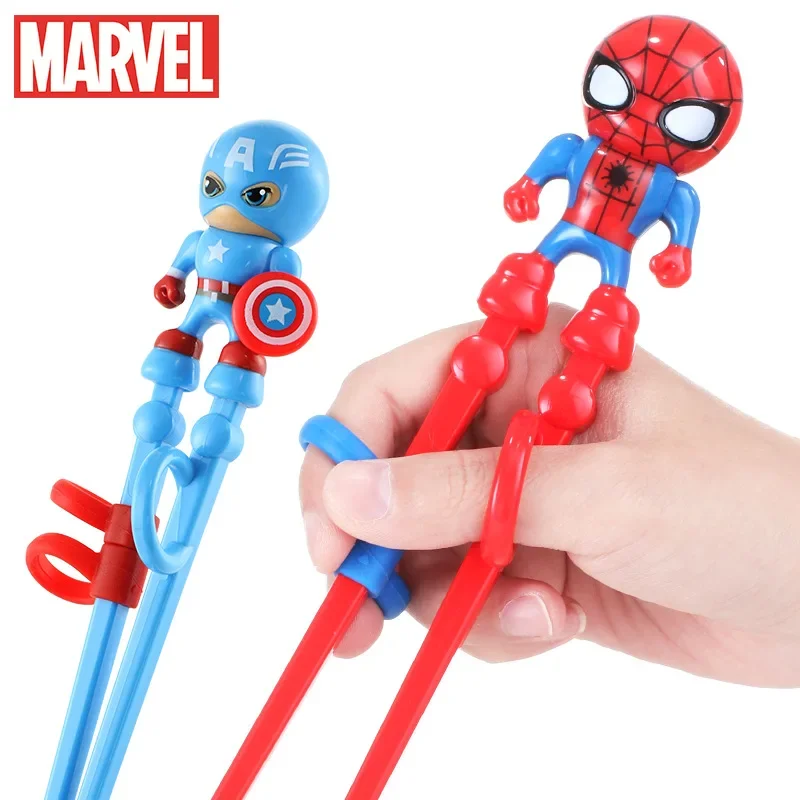 Children's Chopsticks Training Chopsticks Section Practice Boys Home Baby Tableware Spider-Man Learning