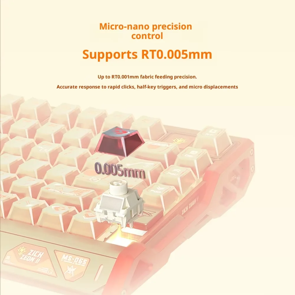 카일 아이스크림 마그네틱 스위치 리니어 POM 35gf 기계식 마그네틱 키보드 N52H RGB 0.001MM 정밀 윤활 게이밍 키트용