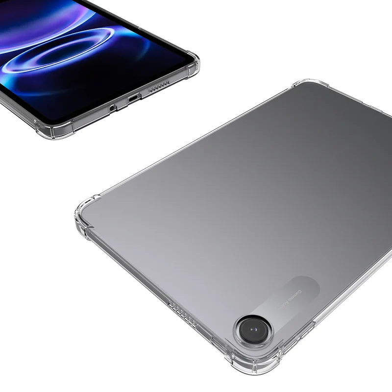 Enhanced Protective Clear Silicone TPU Case with Thickened Airbag Design