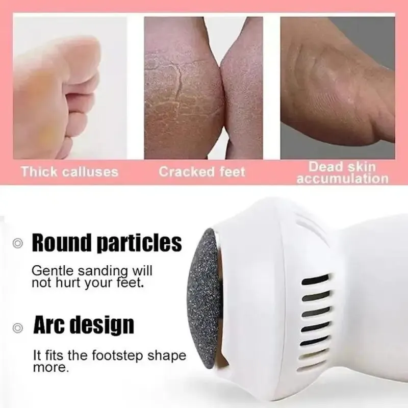 Foot Pedicure Tool Germany Electric Foot Polishing Artifact to Dead Skin Foot Callus Pedicure Tool to the Rechargeable Polishing Artifact