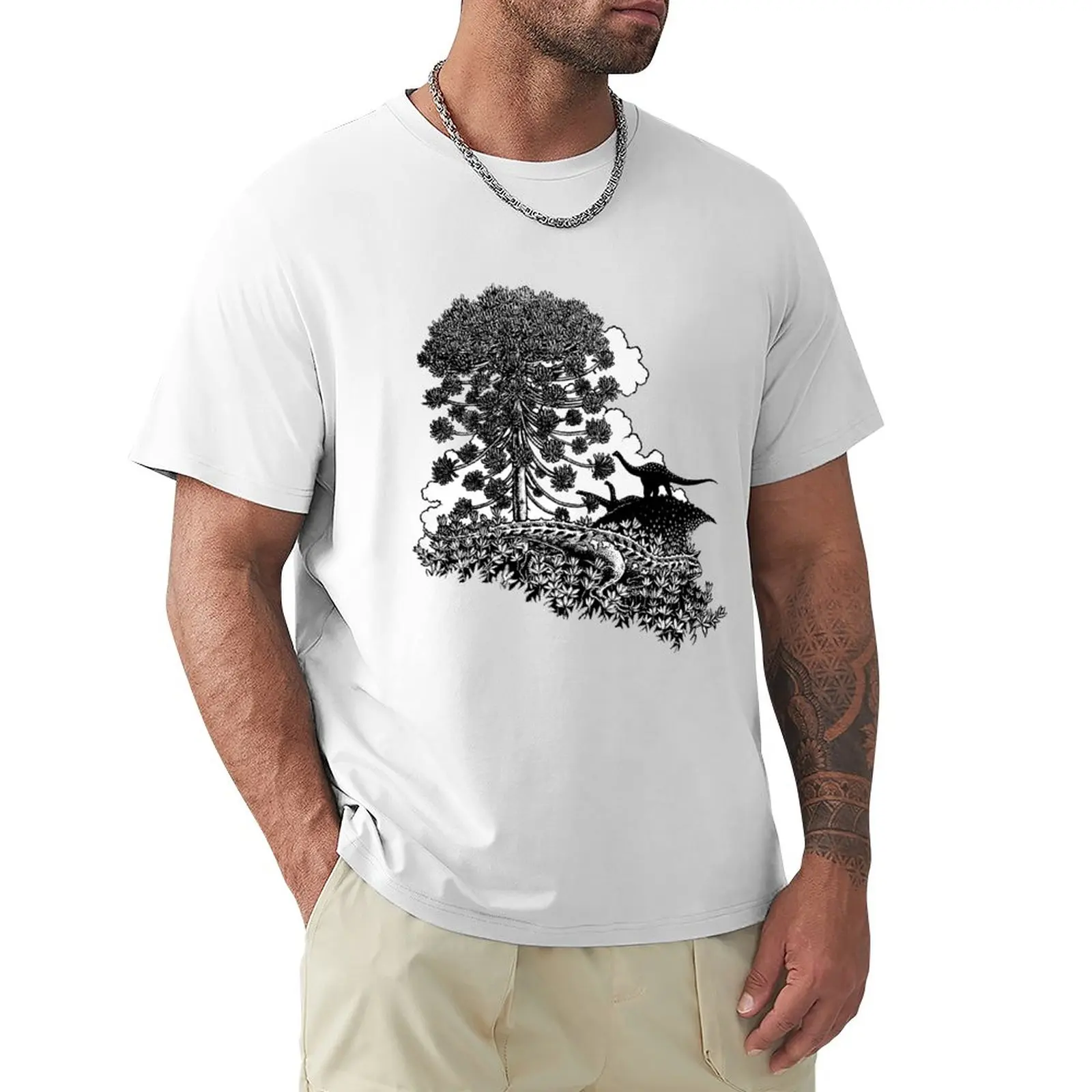 T-Shirt Carnotaurus Sublime T-Shirt Oversize Manica Corta Manica Corta Da Uomo