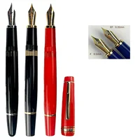 Yong sheng 629 Fountain Pen Large capacity Iridium EF/F nibs Piston inking Resin Office school business Writing ink pens gitfs 1