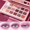 18 Colors Desert Rose Palette With Makeup Mirror Pearlescent Matte Glitter Shimmer Pigment Nude Longlasting Eye Shadow Wholesale 1