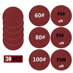 Comprehensive Car Headlight Restoration Sanding Kit with Polishing Discs (30pcs 60 80 100)