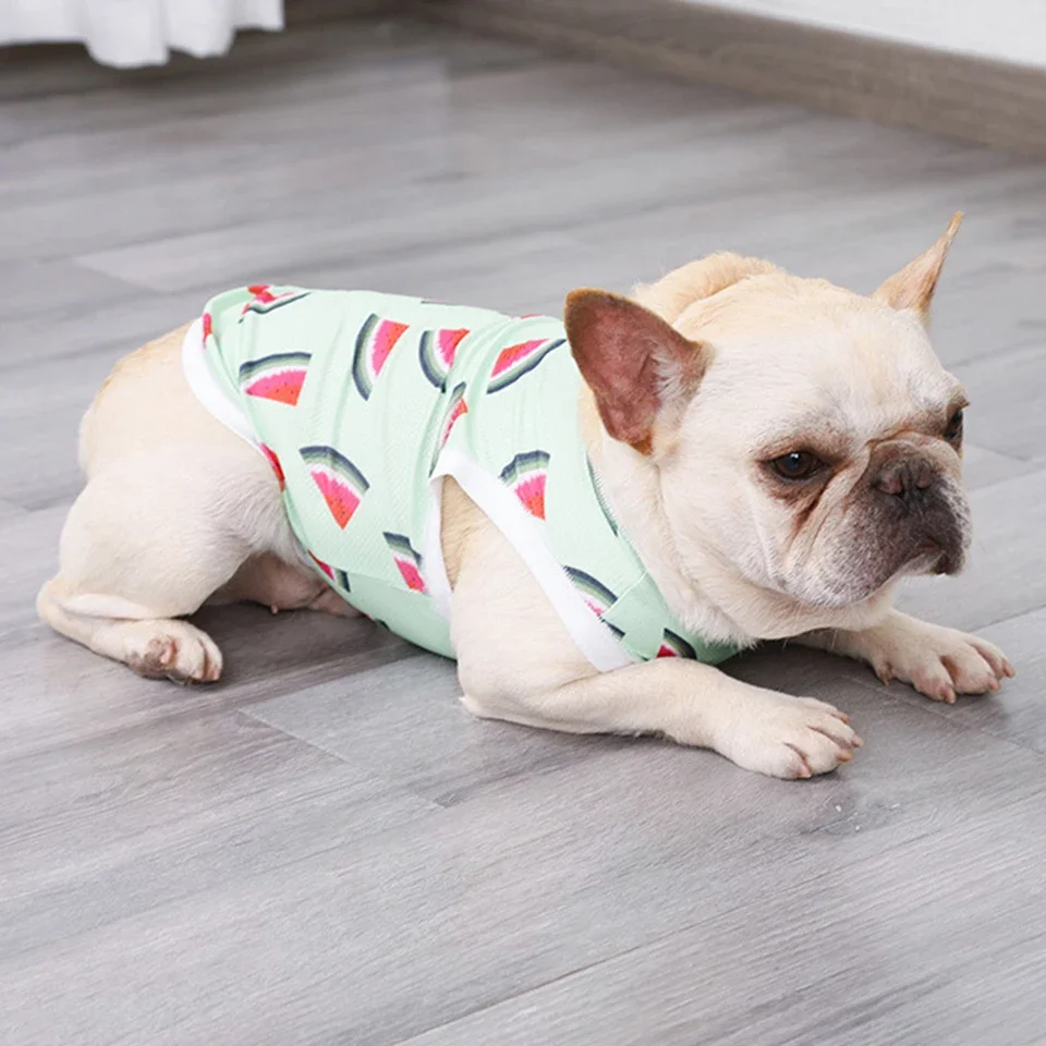 Nonor Breathable Pet Dog Cat Vest Summer Cooling Sleeveless French Bulldog  Corgi Clothes for Small Large Dogs XS-3XL - AliExpress, image size:960x960