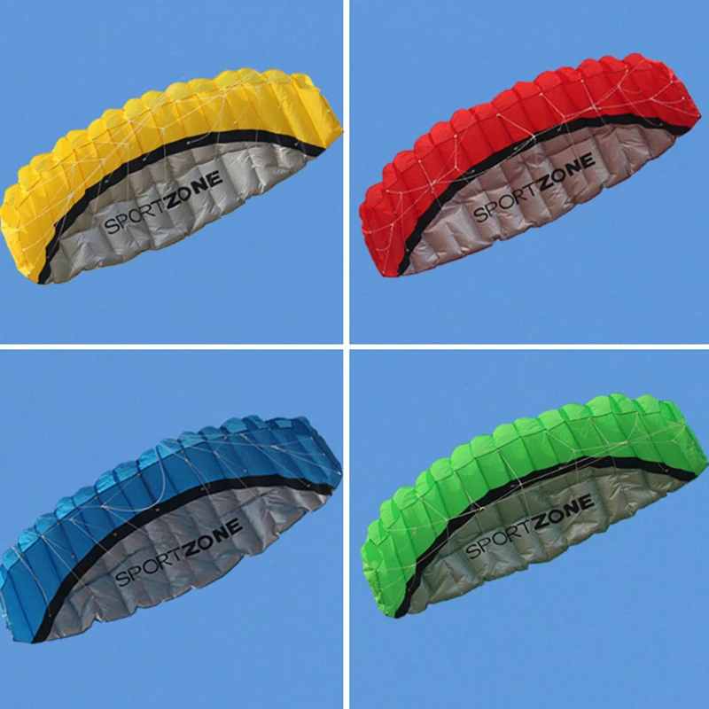 

free shipping 250cm dual line stunt power kites flying toys for kids kite surf beach kites professional wind kites factory sport