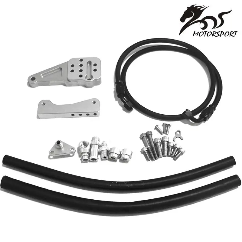 Power Steering Relocation Kit for 02 04 RSX & K Swap with 02 04 PS Pump