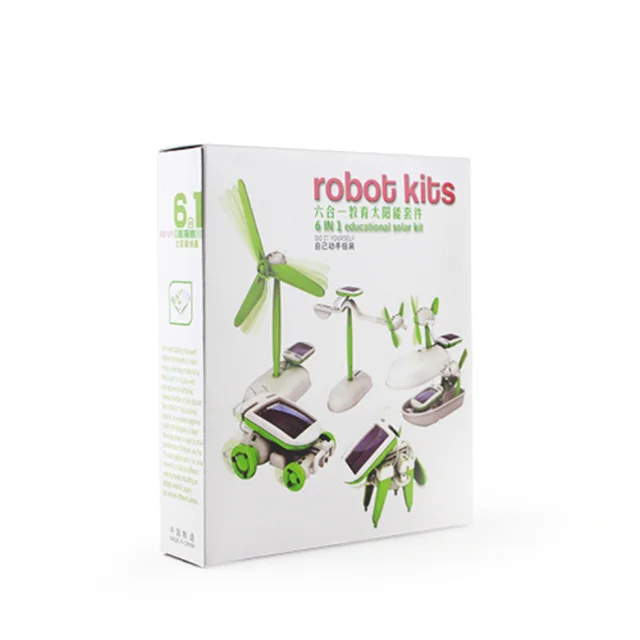 6-in-1 Solar Robot DIY Kit 6