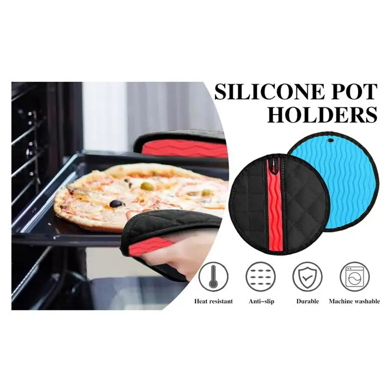

1 шт., силиконовая варежка для духовки, не скользит