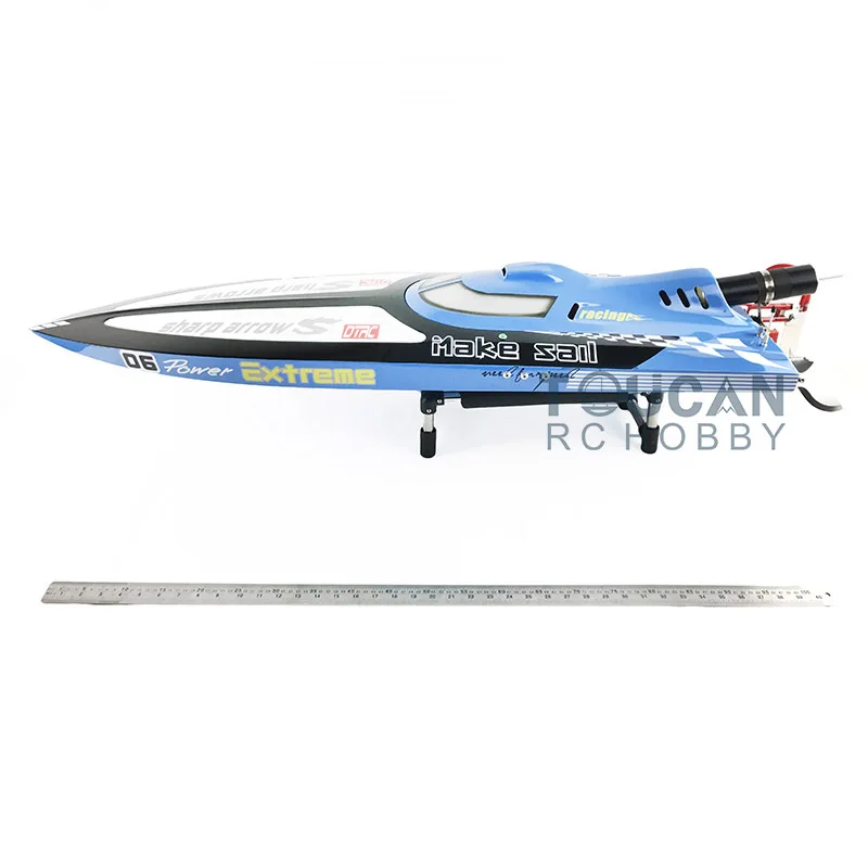DTRC Toucanhobby G30C 30CC Blue Fiber Glass Gasoline Racing ARTR RC Boat W/O Radio System Servos 2