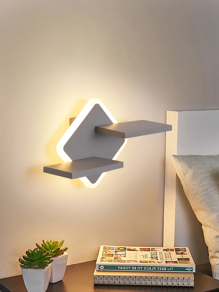 

YY Modern Minimalist Art Living Room Wall Decoration Ins Minimalist Bedroom Lamps