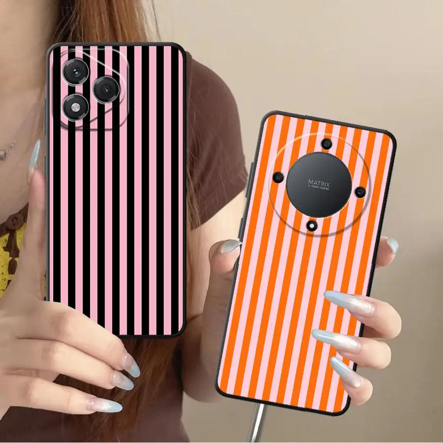 Striped Minimalist INS Phone Cover Case